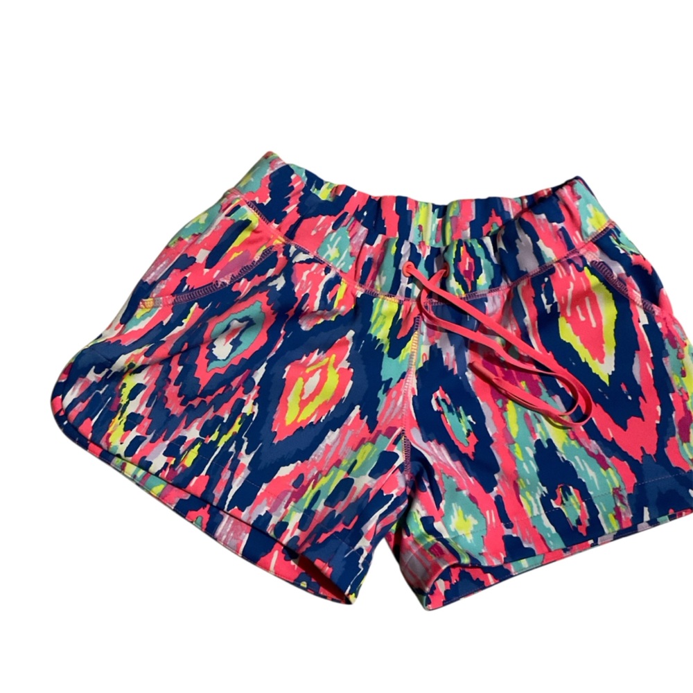 Lilly Pulitzer Luxletic Multicolor Athletic Shorts